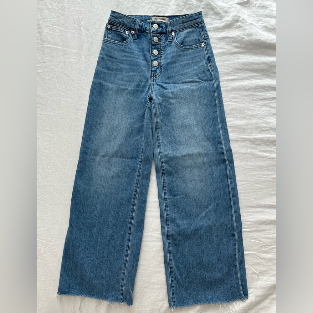 Madewell Wide-Leg Crop Jean Size 24